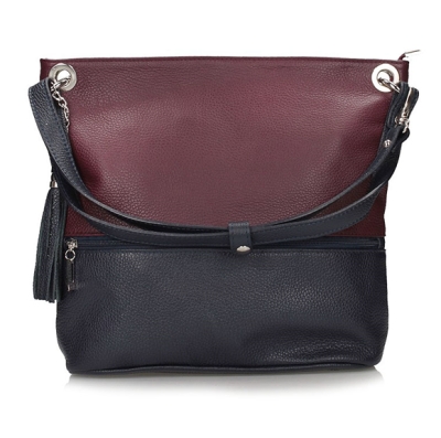 Torebka Toscanio 1109 bordo+granat, Torby Galanteria