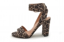 Sandały Visconi 4223257/257 Jaguar Camel, Wizytowe Dla Pań