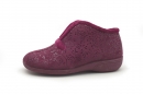 Obuwie Manitu Home 340250 41 bordo, Domowe Dla Pań