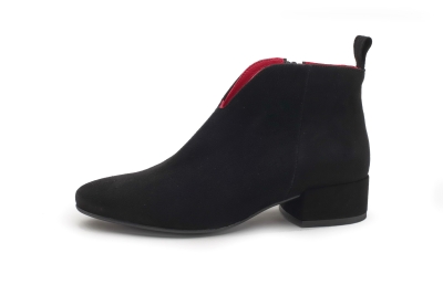 Botki Visconi 2623/804/697 nero wel obl, Botki Dla Pań