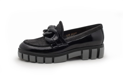 Półbuty Visconi 3139963/MAR NAPL NERO+F17, Półbuty Dla Pań