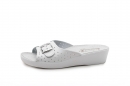 Klapki Saniflex 60207/10 bianco, Letnie Dla Pań