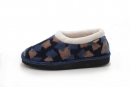 Obuwie Manitu Home 340022-05 blau, Domowe Dla Pań