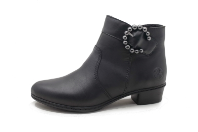 Botki Rieker Antistress Y0797-00, Zimowe Dla Pań