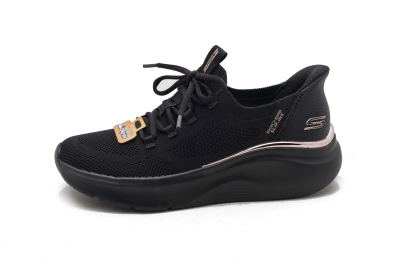 Obuwie Skechers 117617 BBK, Półbuty Dla Pań